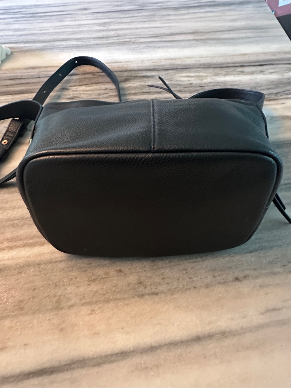 NWOT -HOBO INTERNATIONAL PEBBLE GREEN LEATHER CROSSBODY - Picture 4 of 6